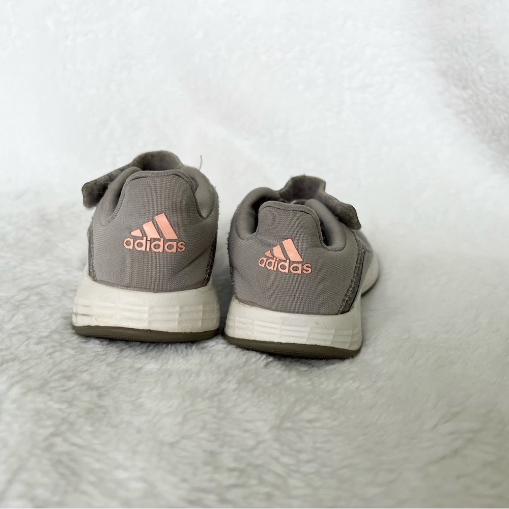 Adidas Duramo Toddler Girls Shoes - Size 9 - Color Grey - Picture 7 of 16